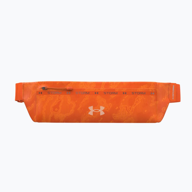 Futóöv Under Armour Launch Run Belt outrageous orange/silver reflective