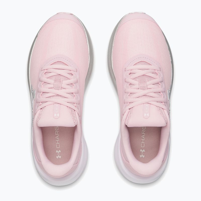 Női futócipők Under Armour Chase prime pink/metallic silver/white 3