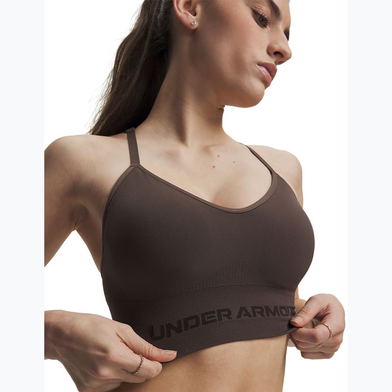 Sportmelltartó Under Armour Vanish Seamless Low peppercorn/kona brown 3