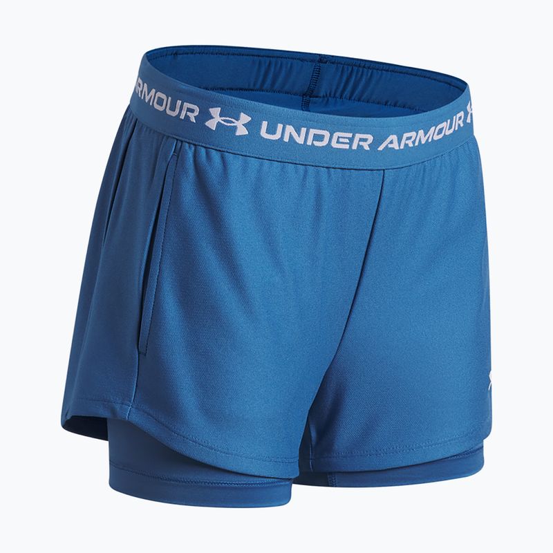 Gyerek edző rövidnadrág Under Armour UA Tech Play Up 2IN1 Shorts aegean blue/white 3