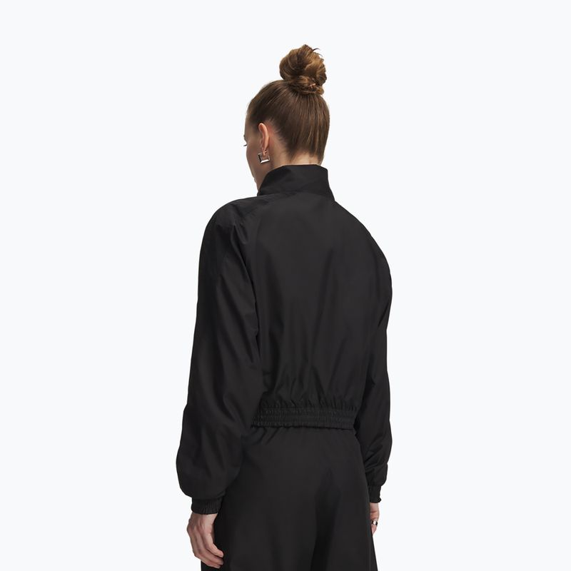 Női edződzseki Under Armour Rival Woven Jacket ultimate black/white 2