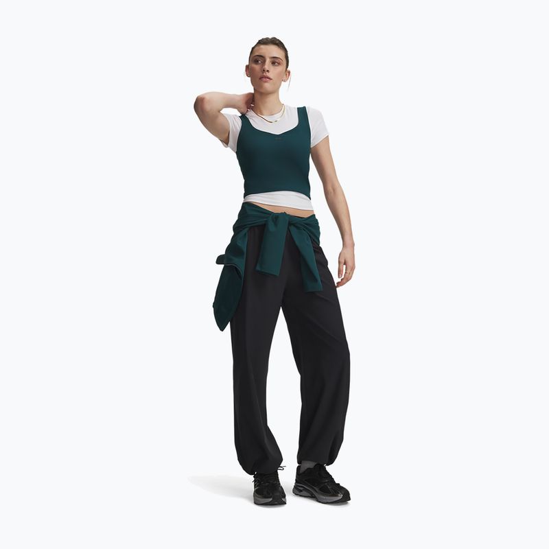 Női edzőnadrág Under Armour Rival Woven Core Pants black/white 2