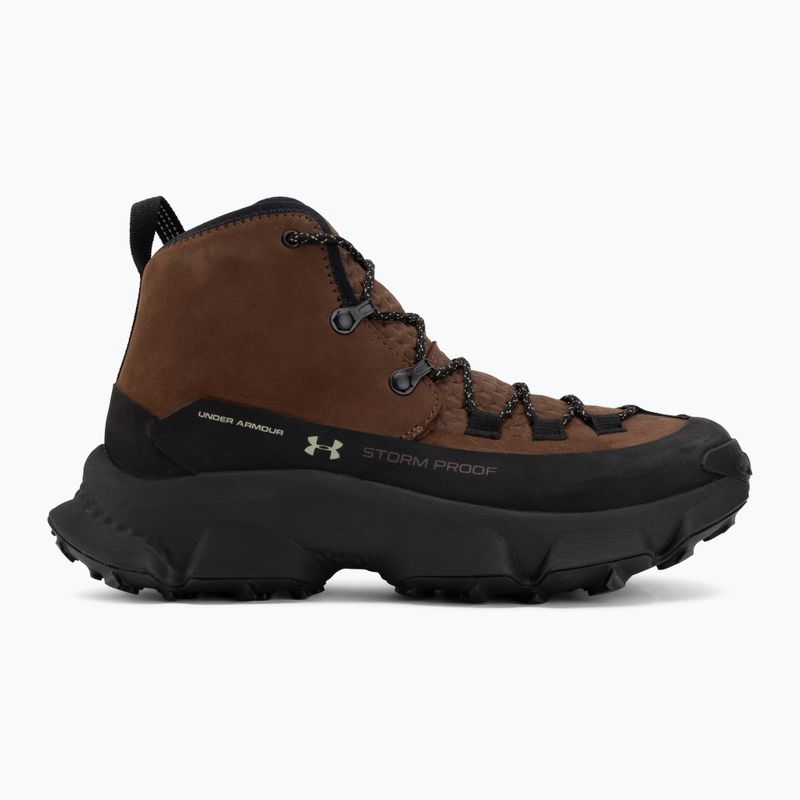Férfi túracipők Under Armour Charged Expanse Mid LTHR WP Incense Brown/Black/Khaki Base 2