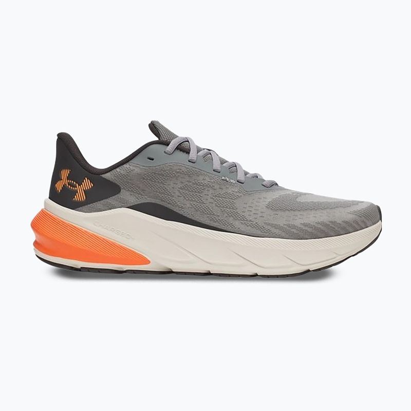 Férfi futócipők Under Armour Turbulence 3 clay green/black/outrageous orange