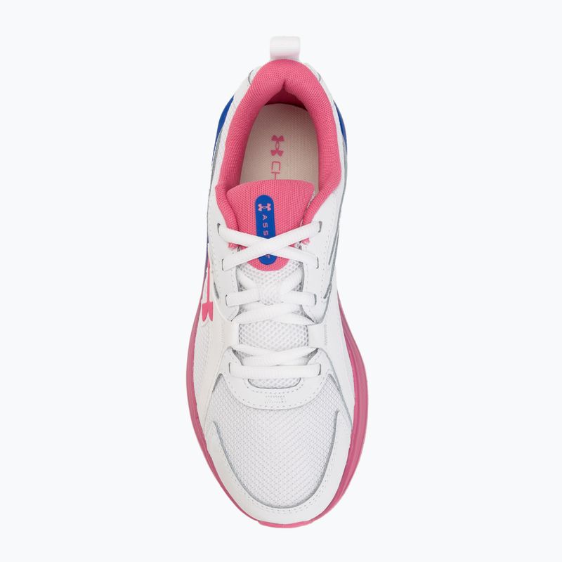Női futócipők Under Armour Assert 11 white/pink frenzy/pink frenzy 5