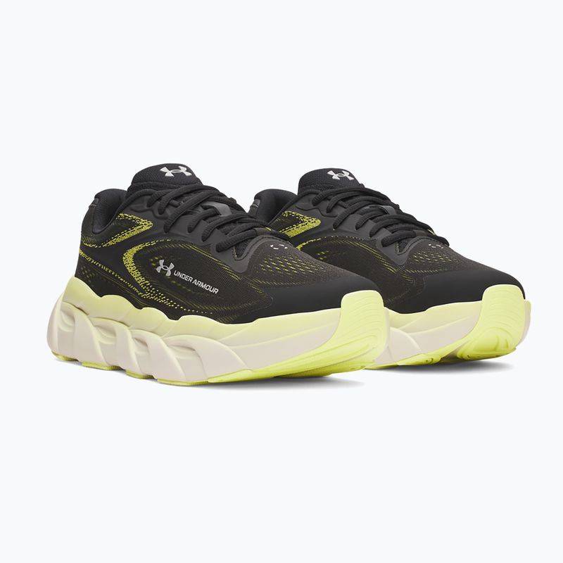 Férfi futócipők Under Armour Halo Runner 2 Ultimate Black/Sonic Yellow/Metallic Silver 2