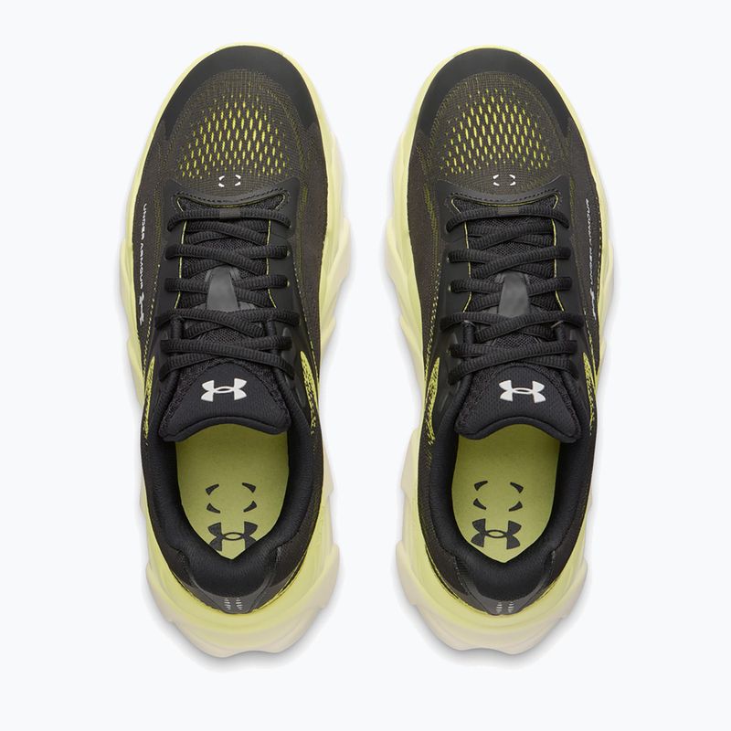 Férfi futócipők Under Armour Halo Runner 2 Ultimate Black/Sonic Yellow/Metallic Silver 3