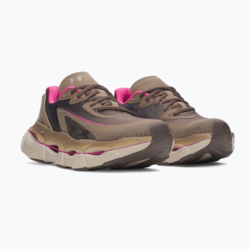 Női futócipők Under Armour Halo Racer 2 desert taupe/virtual pink/peppercorn 2