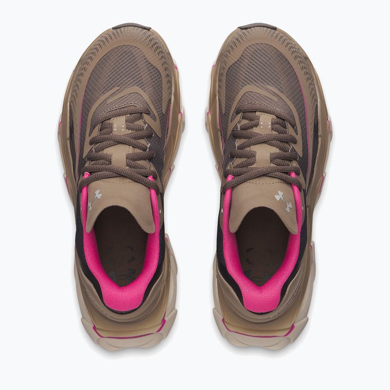 Női futócipők Under Armour Halo Racer 2 desert taupe/virtual pink/peppercorn 3