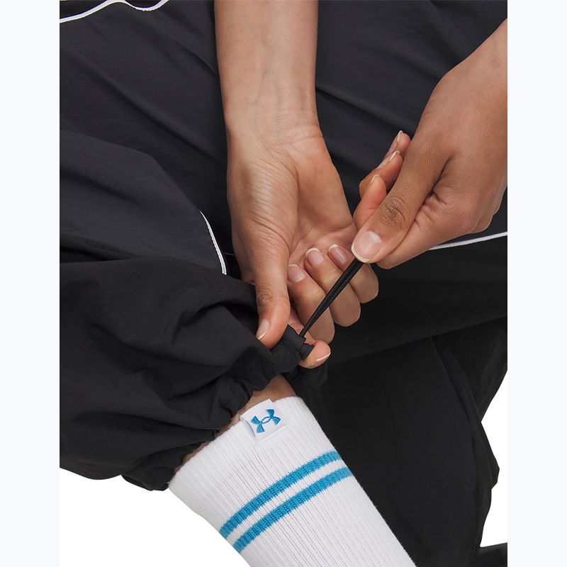 Női nadrág Under Armour Unstoppable Woven Wind ultimate black/anthracite/anthracite 4