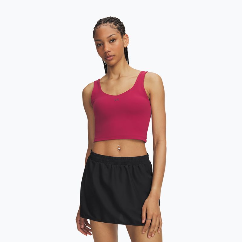 Női edző póló Under Armour Motion Tank claret/ox blood