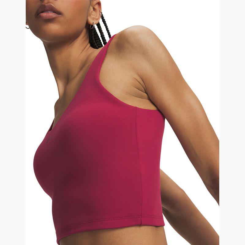 Női edző póló Under Armour Motion Tank claret/ox blood 3