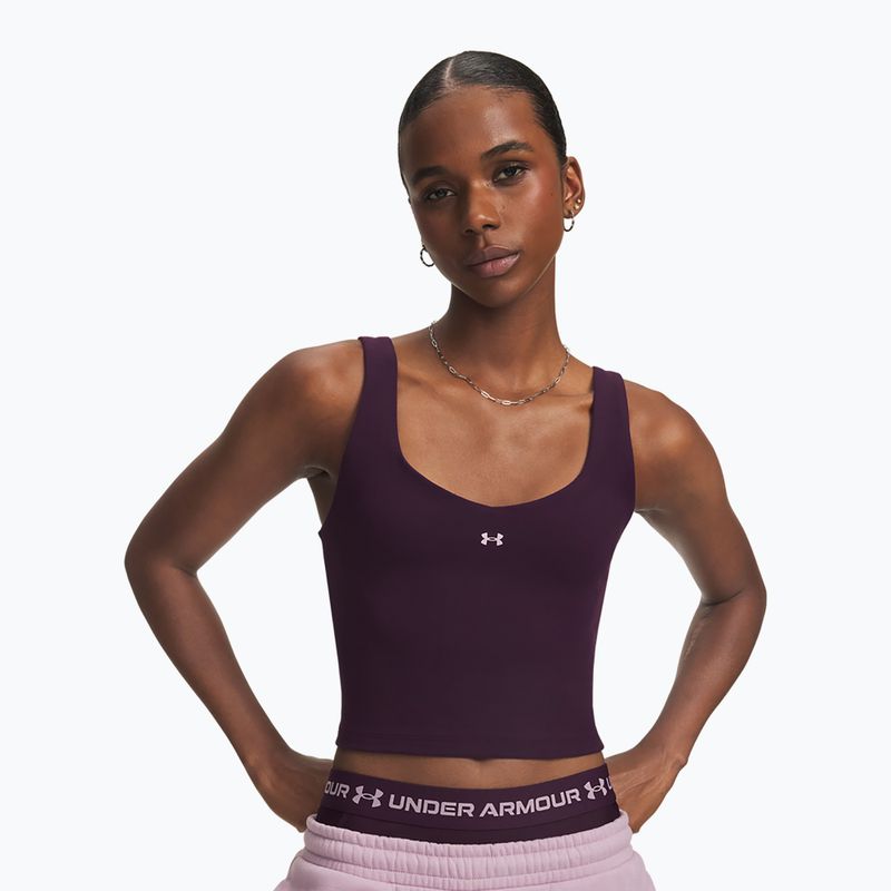 Női edző póló Under Armour Motion Tank purple echo/mauve pink