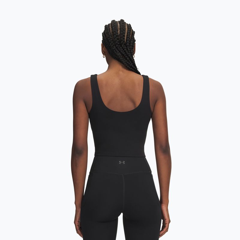 Női edző póló Under Armour Motion Tank ultimate black/white 2