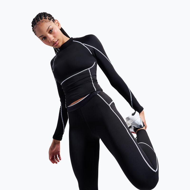 Női edzőleggingsek Under Armour ColdGear Elite Leggings ultimate black/reflective 5