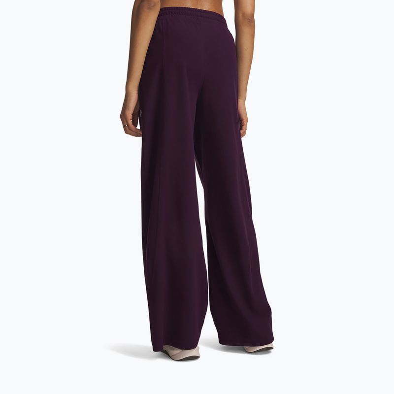 Női edzőnadrág Under Armour Performance Fleece Pants purple echo/purple echo 3