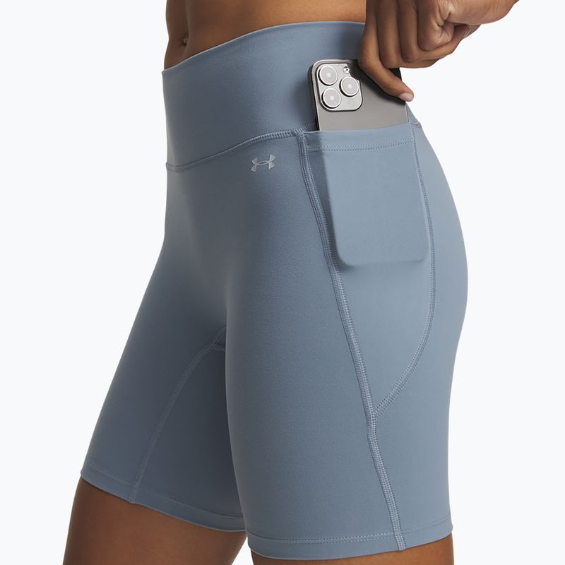 Női edző rövidnadrág Under Armour Motion Bike Shorts blue wind/blue fog 4