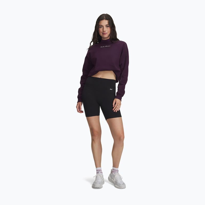 Női edző rövidnadrág Under Armour Motion Bike Shorts ultimate black/white 2