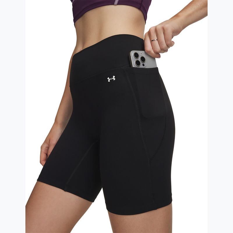 Női edző rövidnadrág Under Armour Motion Bike Shorts ultimate black/white 4