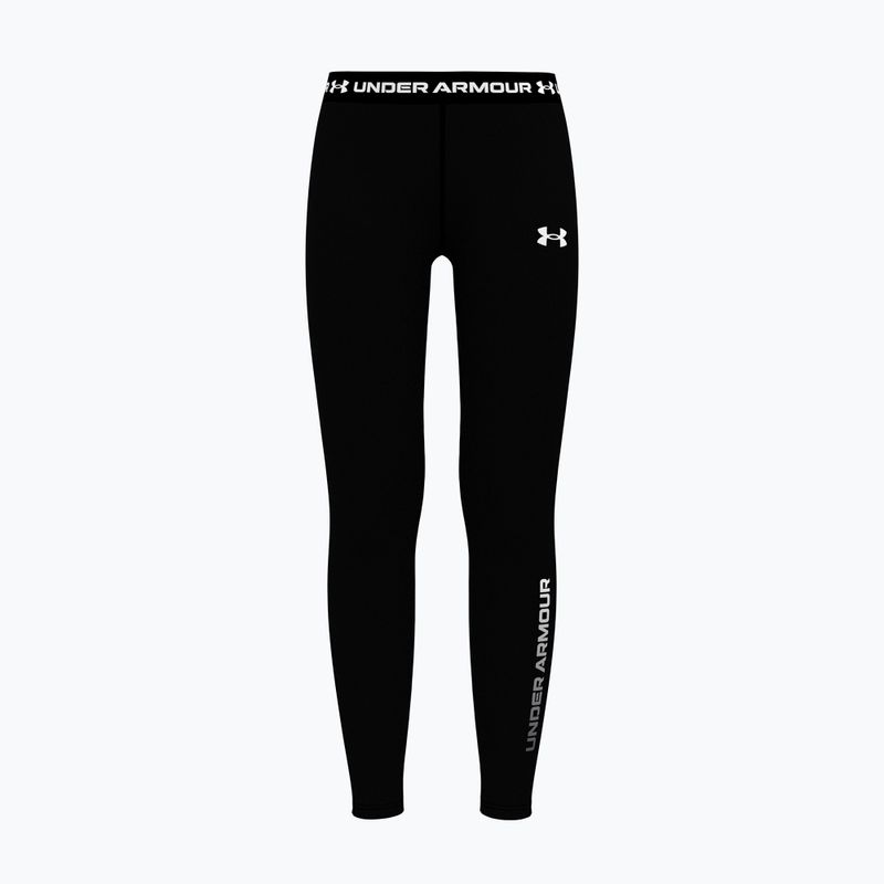 Gyerek leggingsek Under Armour HeatGear Branded Leggings black/white