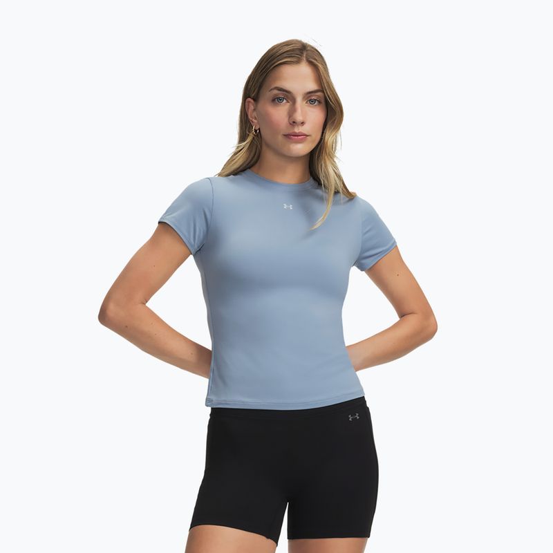 Női edző póló Under Armour Motion Fitted SS blue wind/blue fog