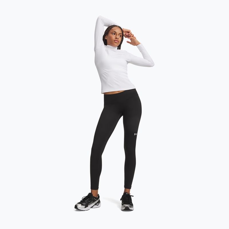 Női edzőleggingsek Under Armour ColdGear Leggings ultimate black/white 2