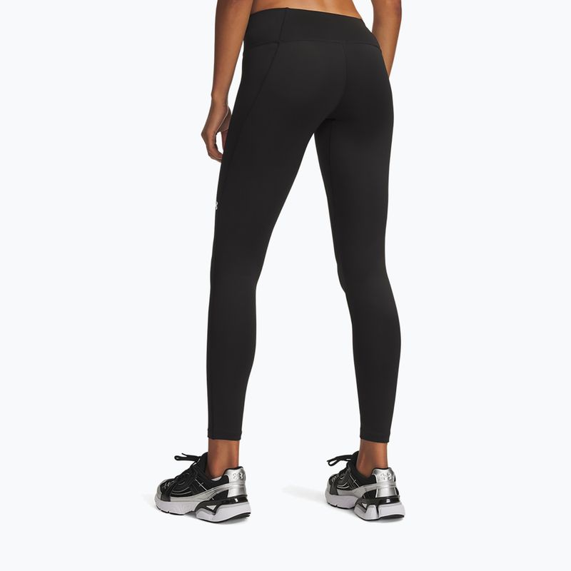 Női edzőleggingsek Under Armour ColdGear Leggings ultimate black/white 3