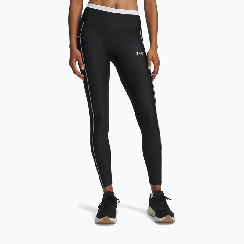 Női edzőleggingsek Under Armour HeatGear Novelty Leggings black/white