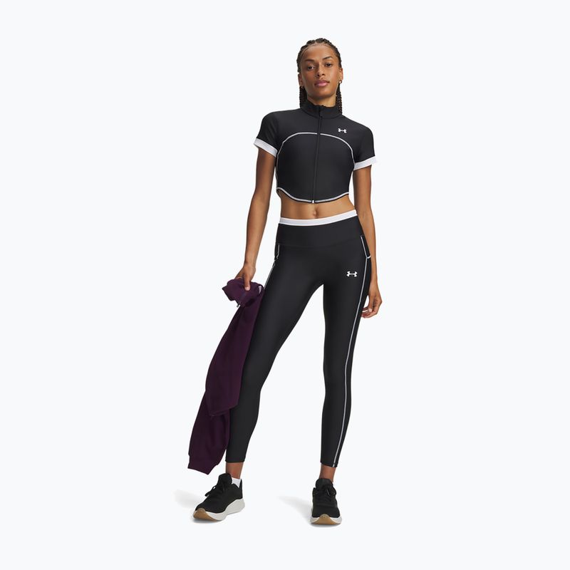 Női edzőleggingsek Under Armour HeatGear Novelty Leggings black/white 2