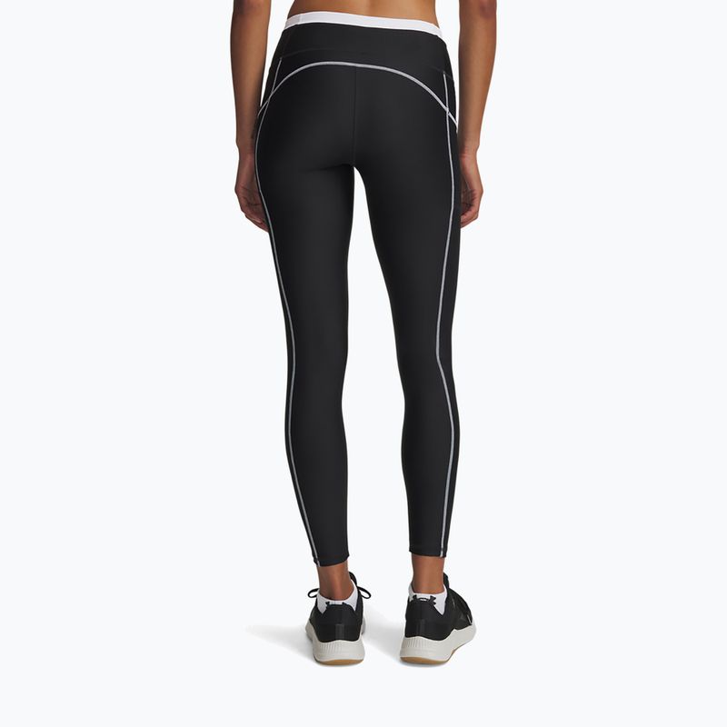 Női edzőleggingsek Under Armour HeatGear Novelty Leggings black/white 3