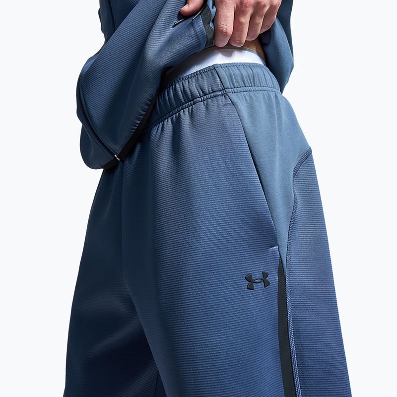 Férfi nadrág Under Armour Unstoppable Fleece Jogger Downpour Gray/Black 6