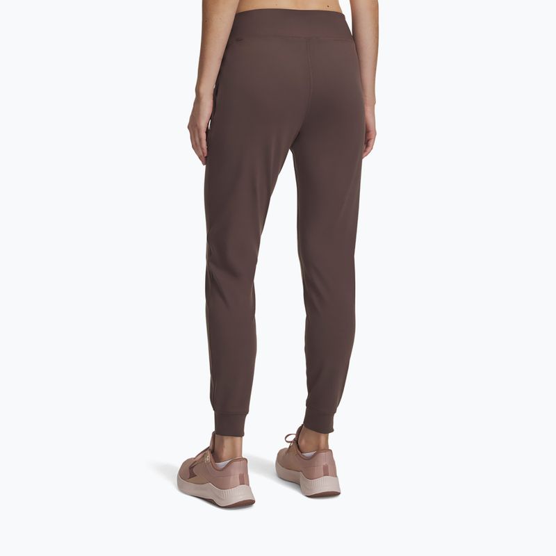 Női nadrág Under Armour Motion Jogger peppercorn/white 3