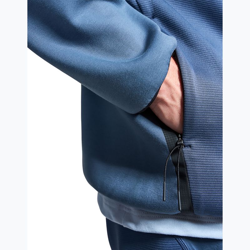 Férfi edzőpulóver Under Armour Unstoppable Fleece downpour gray/black 8