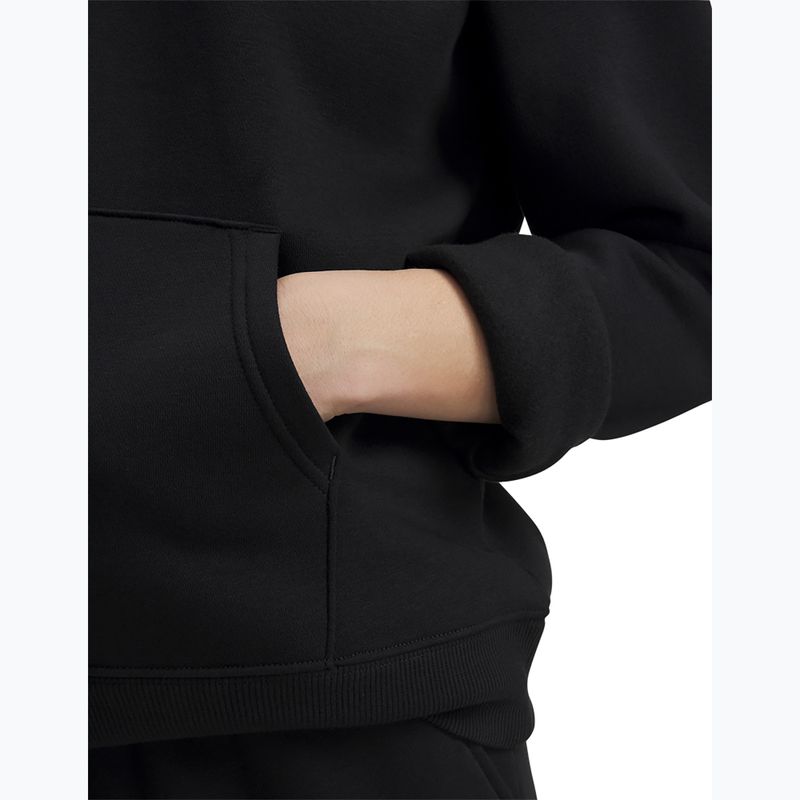 Női pulóver Under Armour Rival Fleece Hoodie ultimate black/white 3