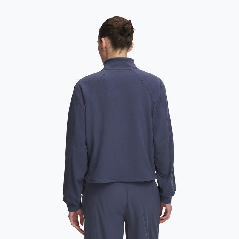 Női edzőpulóver Under Armour Performance Fleece Qz downpour gray/downpour gray 2
