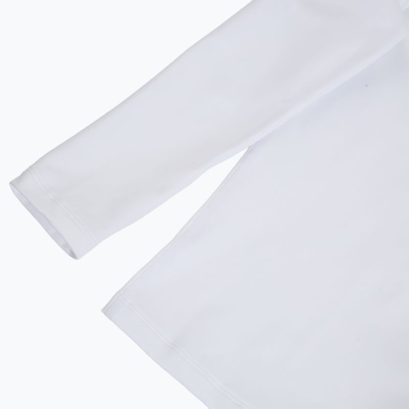Női edző hosszú ujjú póló Under Armour ColdGear Mock LS white/halo gray 7