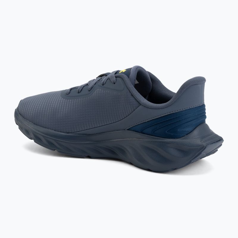 Férfi futócipők Under Armour Ascend BL downpour gray/downpour gray/flash light 3