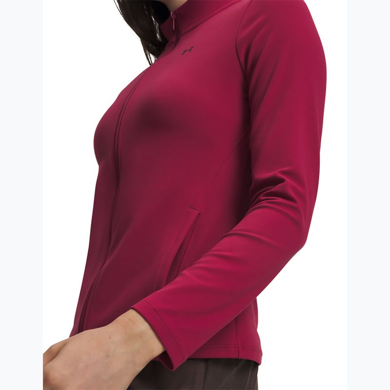 Női edzőpulóver Under Armour Motion claret/ox blood 3