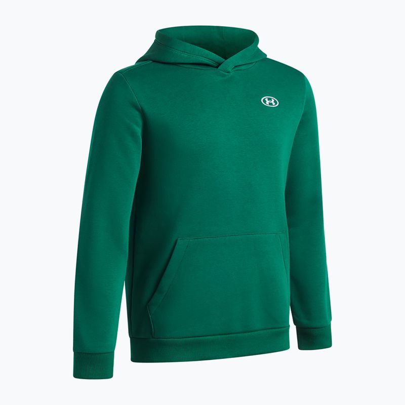 Gyerekpulóver Under Armour B Rival Fleece Hoodie campus ivy/white 3