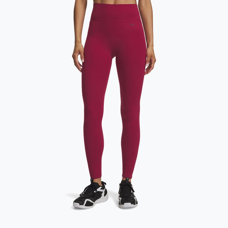 Női edzőleggingsek Under Armour Motion Leggings claret/ox blood