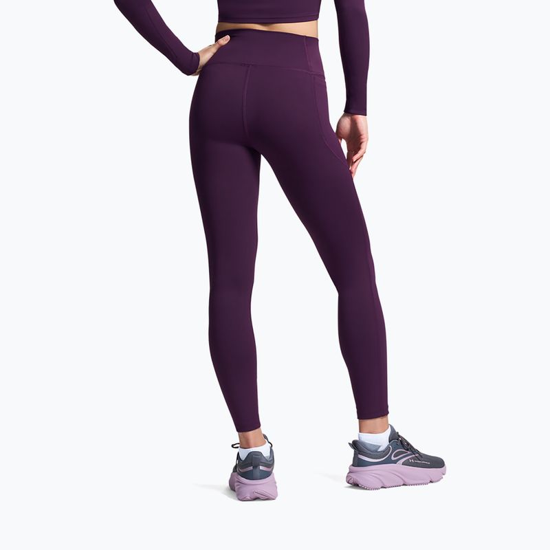 Női edzőleggingsek Under Armour Motion Leggings purple echo/mauve pink 3