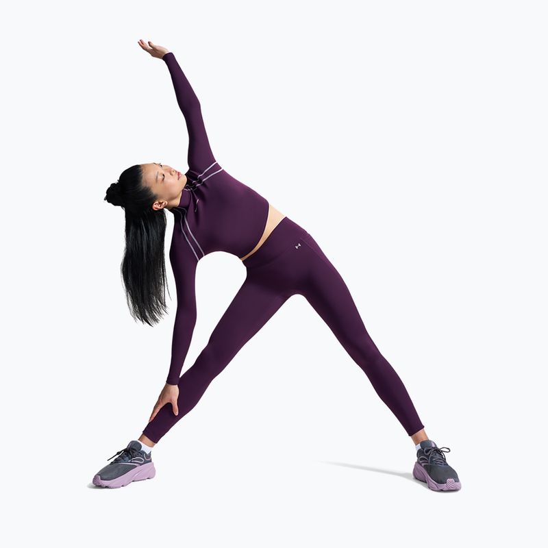 Női edzőleggingsek Under Armour Motion Leggings purple echo/mauve pink 4
