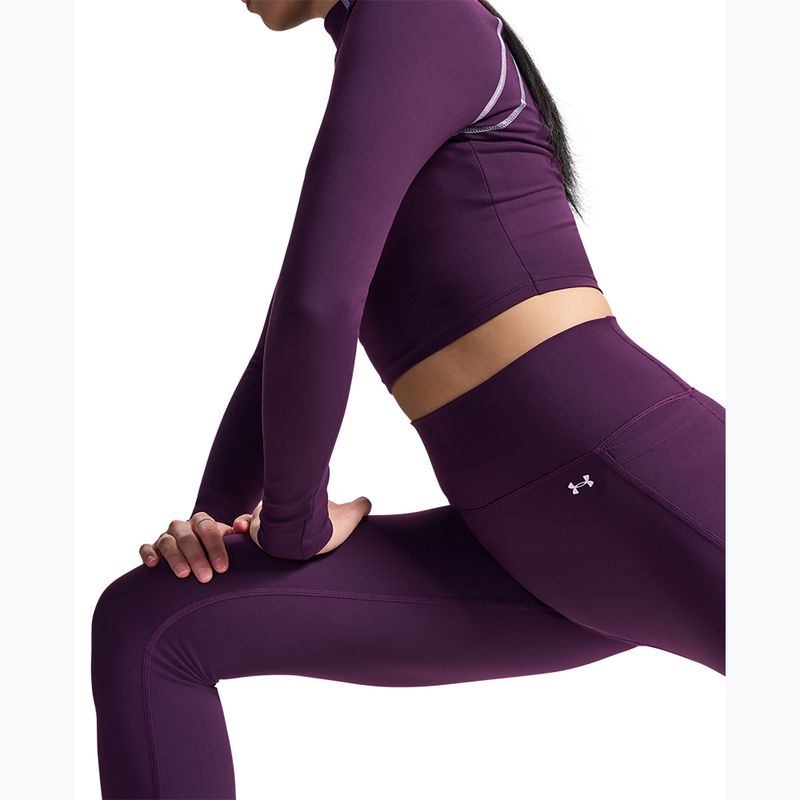 Női edzőleggingsek Under Armour Motion Leggings purple echo/mauve pink 7