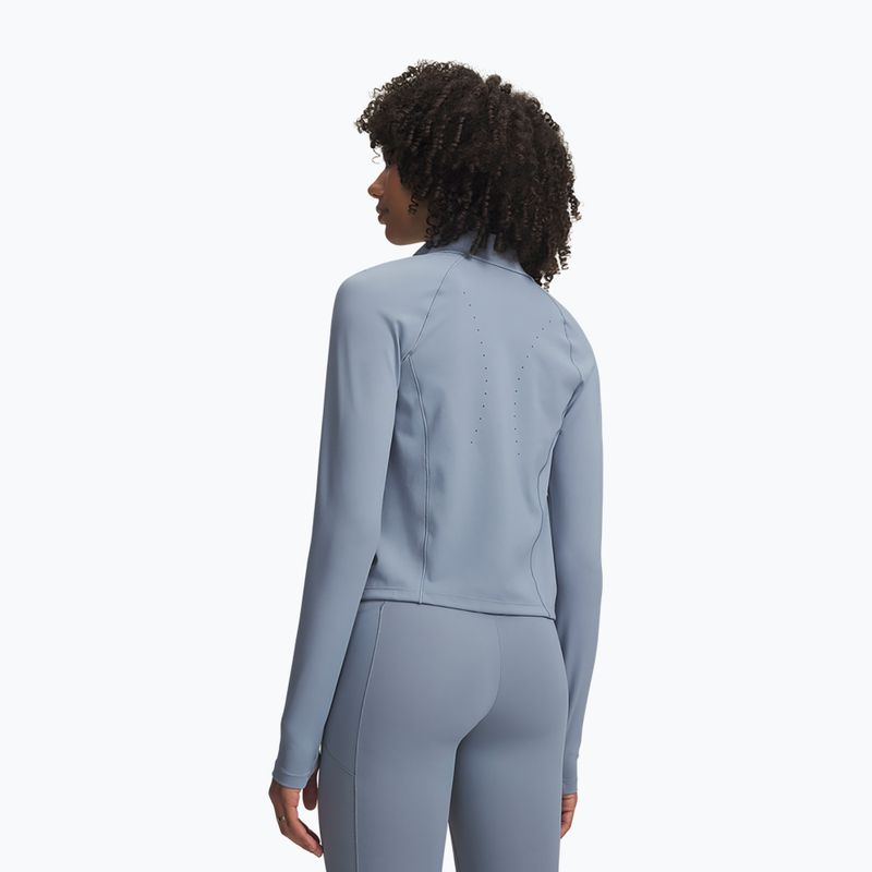 Női edzőpulóver Under Armour Vanish Elite blue wind/metallic silver 2