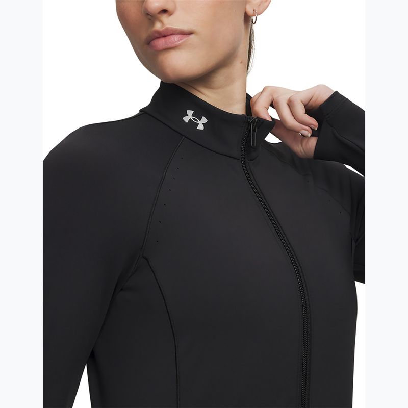 Női edzőpulóver Under Armour Vanish Elite ultimate black/metallic silver 3