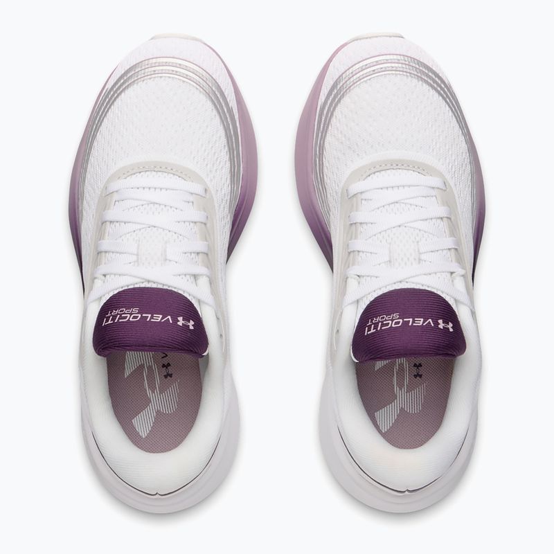 Női futócipők Under Armour Velociti Sport white/purple echo/mauve pink 3