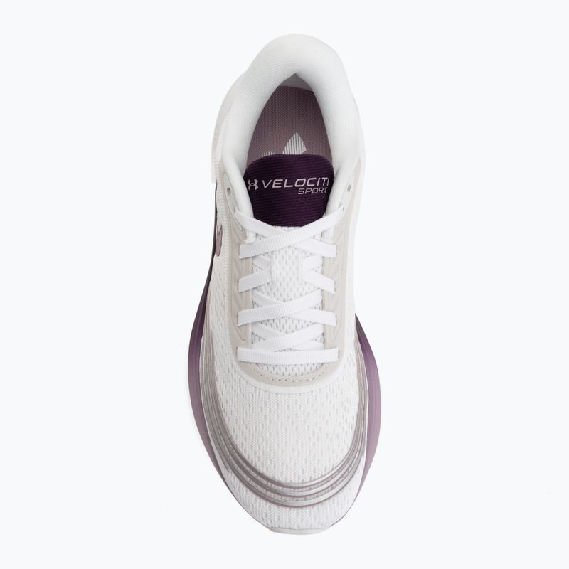 Női futócipők Under Armour Velociti Sport white/purple echo/mauve pink 5