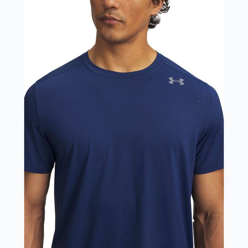 Férfi futó póló Under Armour Velociti Pro SS blackout navy/reflective 3