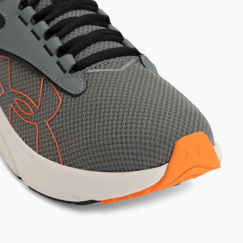Férfi futócipők Under Armour Surge 5 clay green/summit white/outrageous orange 7