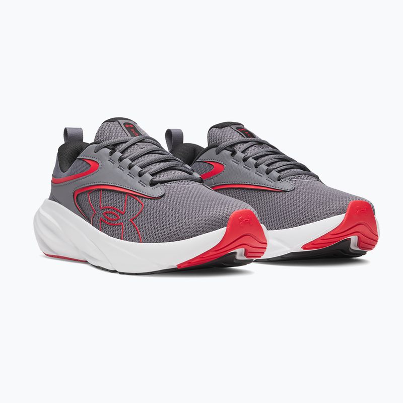 Férfi futócipők Under Armour Surge 5 castlerock/distant gray/red 2